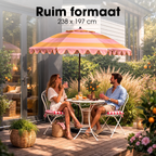 Parasol Strepen Geel