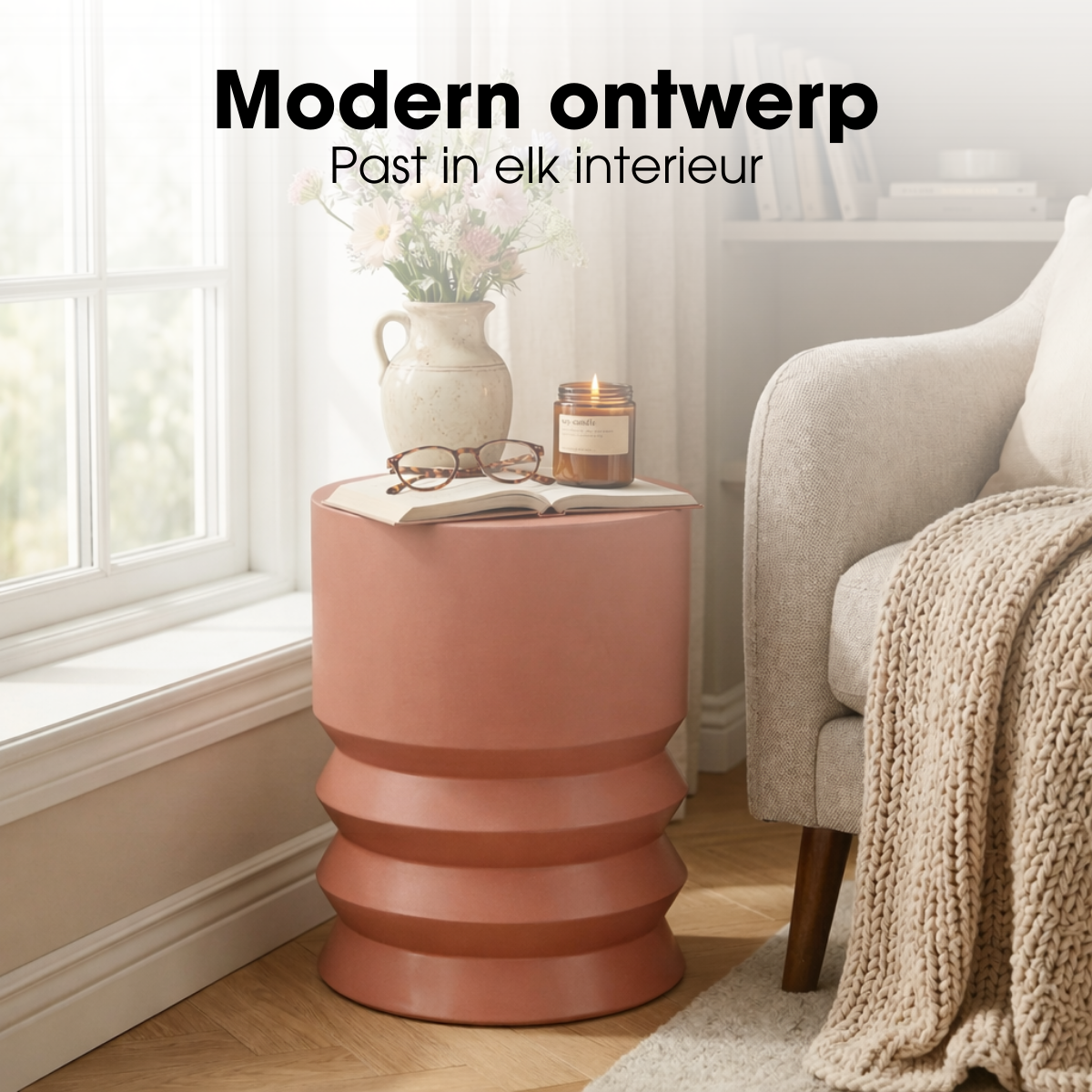 Mart Bijzettafel Oranje