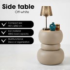 Zea Bijzettafel Off White