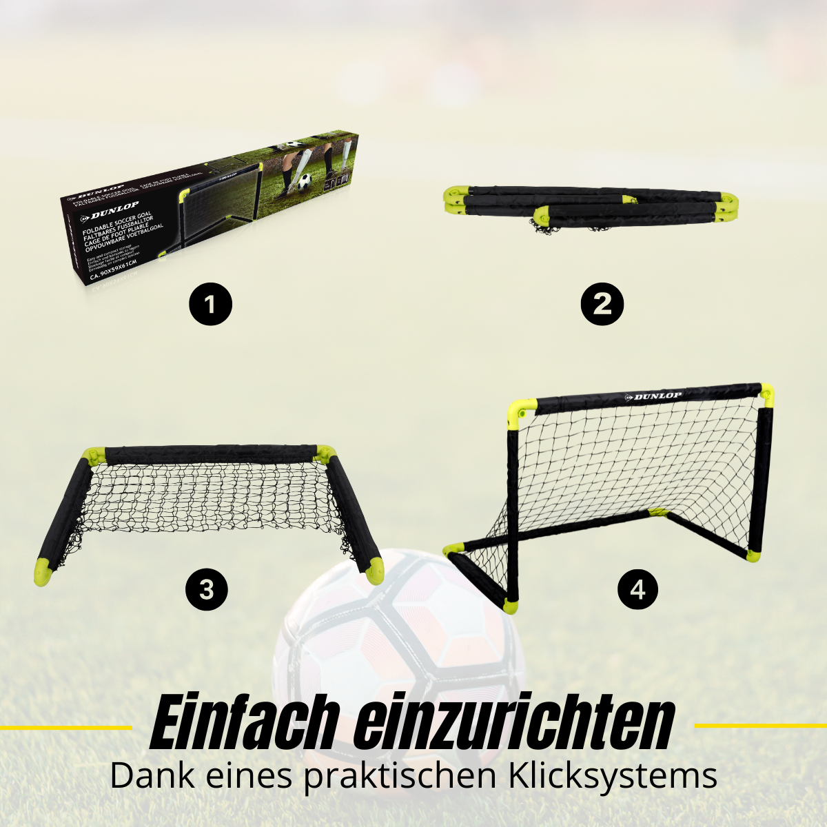 Goal Soccer 90X59X61Cm 2 Set [2X 8711252133591]