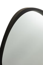 J-LINE SPIEGEL GILES MDF/GLAS ZWART KLEIN - Tuincentrum Lopik