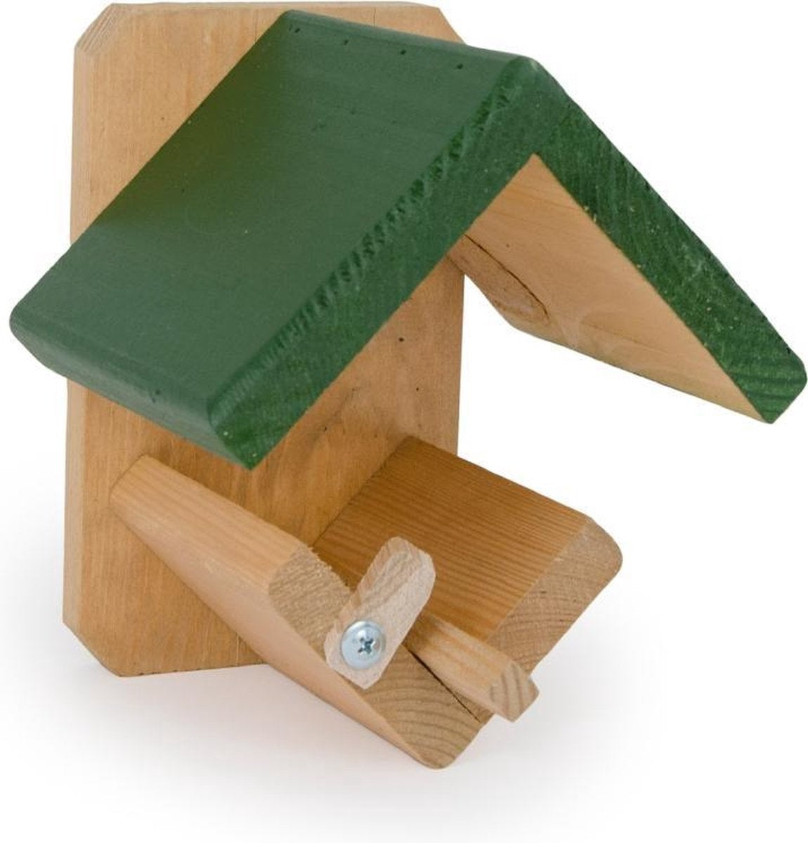  Vogelpothouder Hout - Voersilo