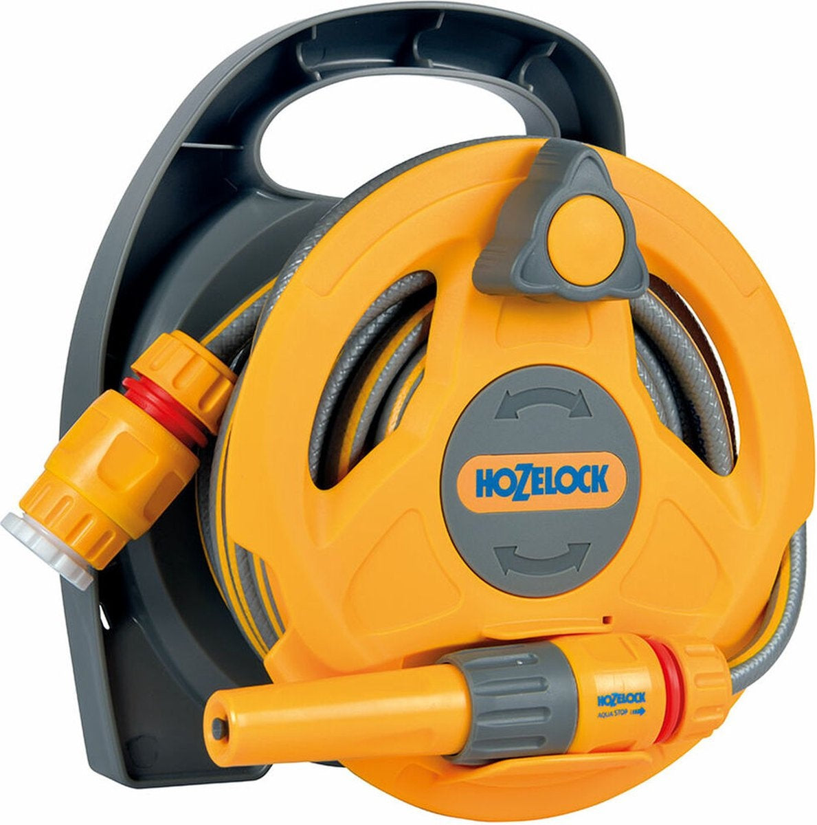 CLICK & GO MICRO REEL SLANGHASPEL + 10M SLANG EN TUINSPUIT