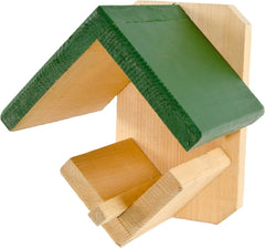  Vogelpothouder Hout - Voersilo