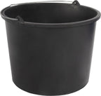KUNSTSTOF BOUWEMMER 12 LITER ZWART