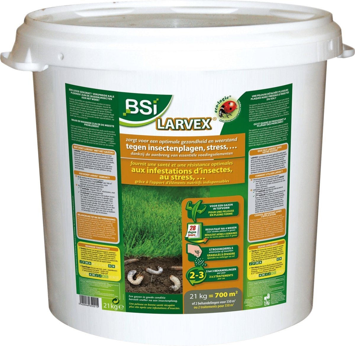 LARVEX NATUURLIJKE BESTRIJDING 21 KG