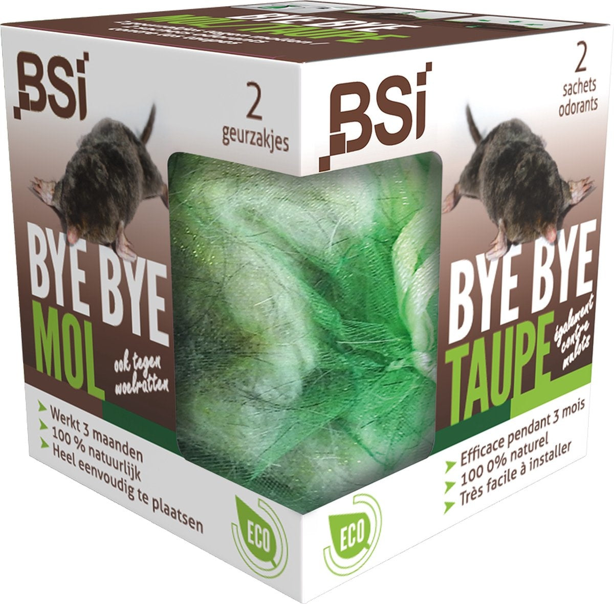 BYE BYE MOL - MOLLENVERJAGER GEURZAKJES