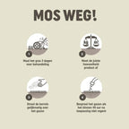  MOS WEG! 875 GRAM 25M²