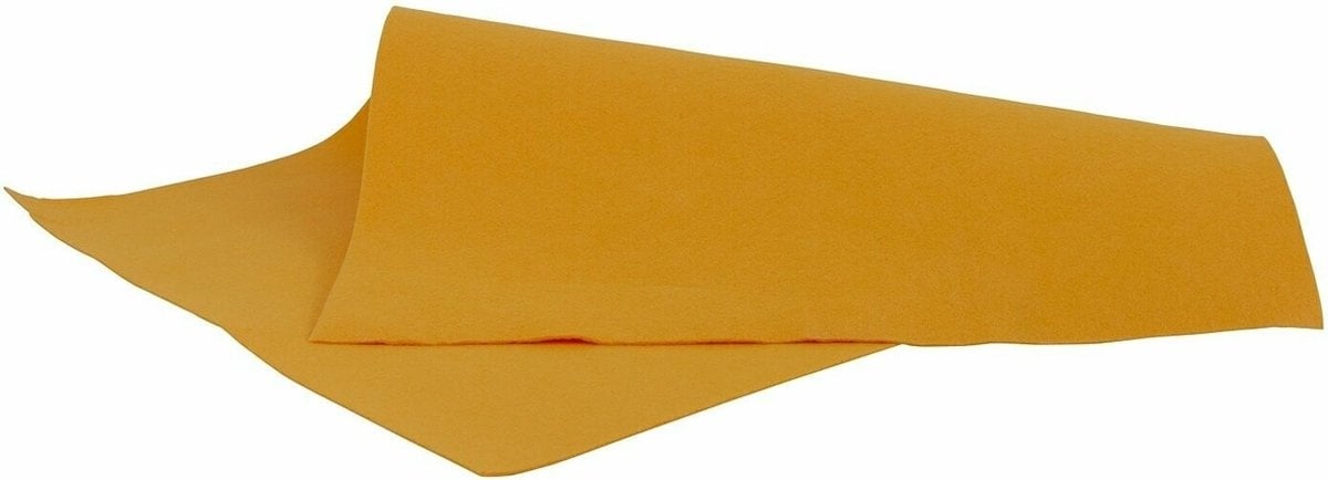 VISCOSE VLOERDOEK - DWEIL 50 X 70CM ORANJE 3 STUKS