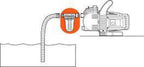 VOORZETFILTER VOOR POMPEN 3.000 L/U