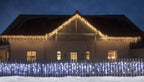  LED Ijspegel Kerstverlichting 12 meter - Warm wit - 480 LEDs 