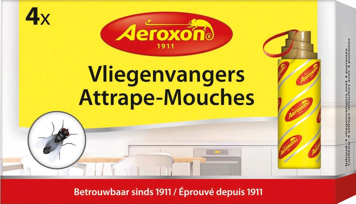 VLIEGENVANGER STRIPS 4 STUKS