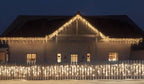  LED Ijspegel Kerstverlichting 24 meter - Warm wit - 960 LEDs  