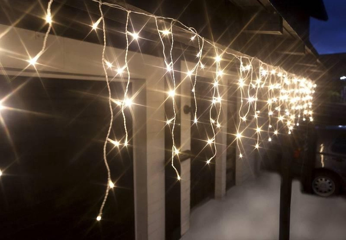  LED Ijspegel Kerstverlichting 6 meter - Warm wit - 240 LEDs