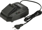 POWERMAX 32/36V P4A ACCU GRASMAAIER 32 CM 200 M² INCLUSIEF TWEE 18V ACCU'S EN LADER