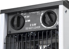  Elektrische kachel (2 kW verwarmings vermogen) TDS 10 (230 Volt)