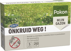 ONKRUID WEG! 5 KG 250M²