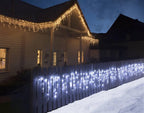  LED Ijspegel Kerstverlichting 12 meter - Warm wit - 480 LEDs 