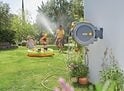  AUTO REEL WANDSLANGBOX + 30 M SLANG, KOPPELINGEN EN TUINSPUIT