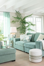 J-LINE KUNSTPLANT BAMBOO PALM IN POT GROEN/ZWART LARGE H175XB120CM - Tuincentrum Lopik