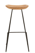 J-LINE BARKRUK TEAKHOUT/IJZER NATUREL - Tuincentrum Lopik