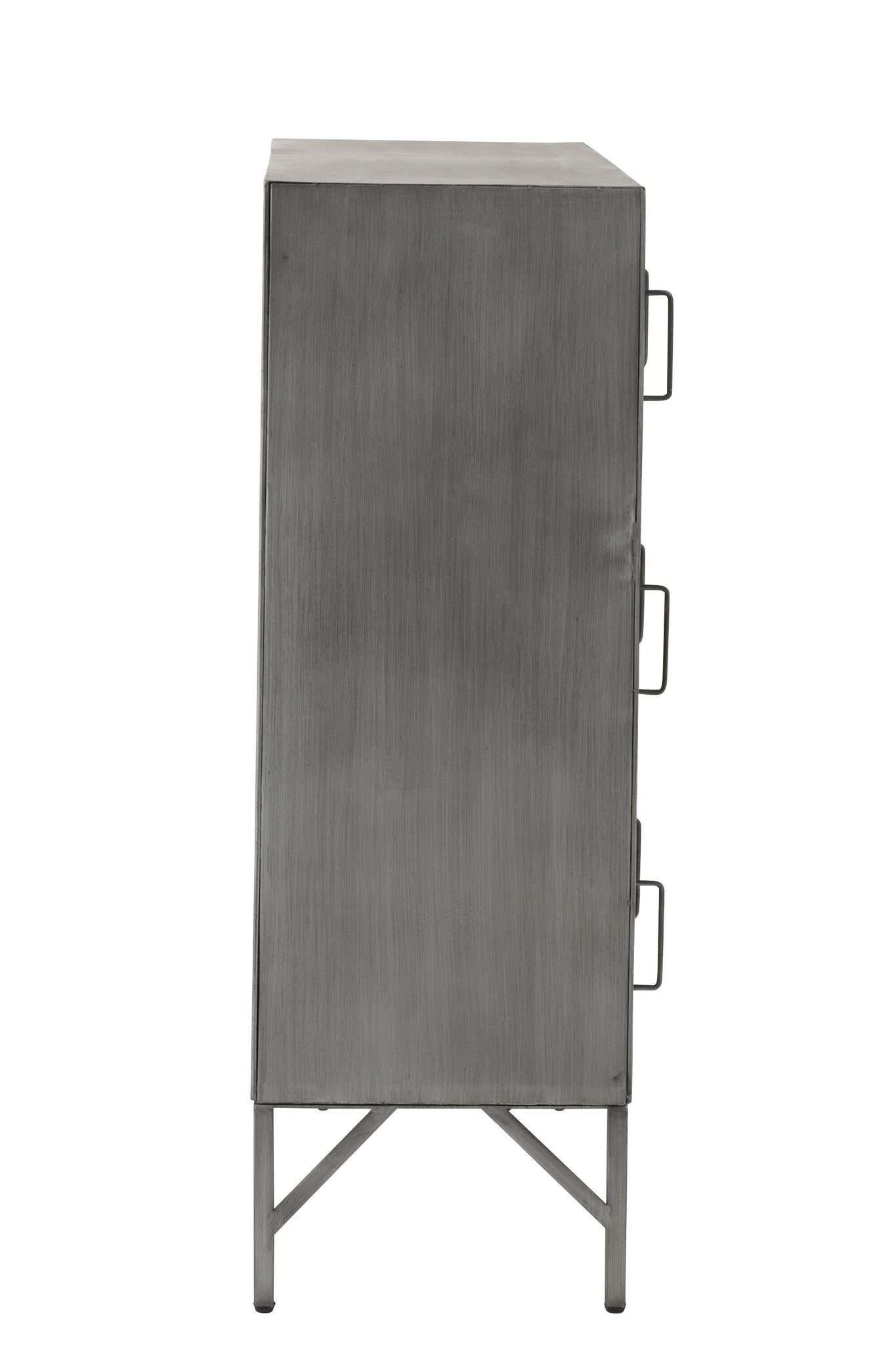 Cupboard 9Doors Metal Silver - Tuincentrum Lopik