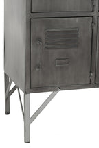 Cupboard 9Doors Metal Silver - Tuincentrum Lopik