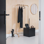 HOUSEVITAMIN KLEDINGREK METAAL GOUD 80 X 40 X 150 CM
