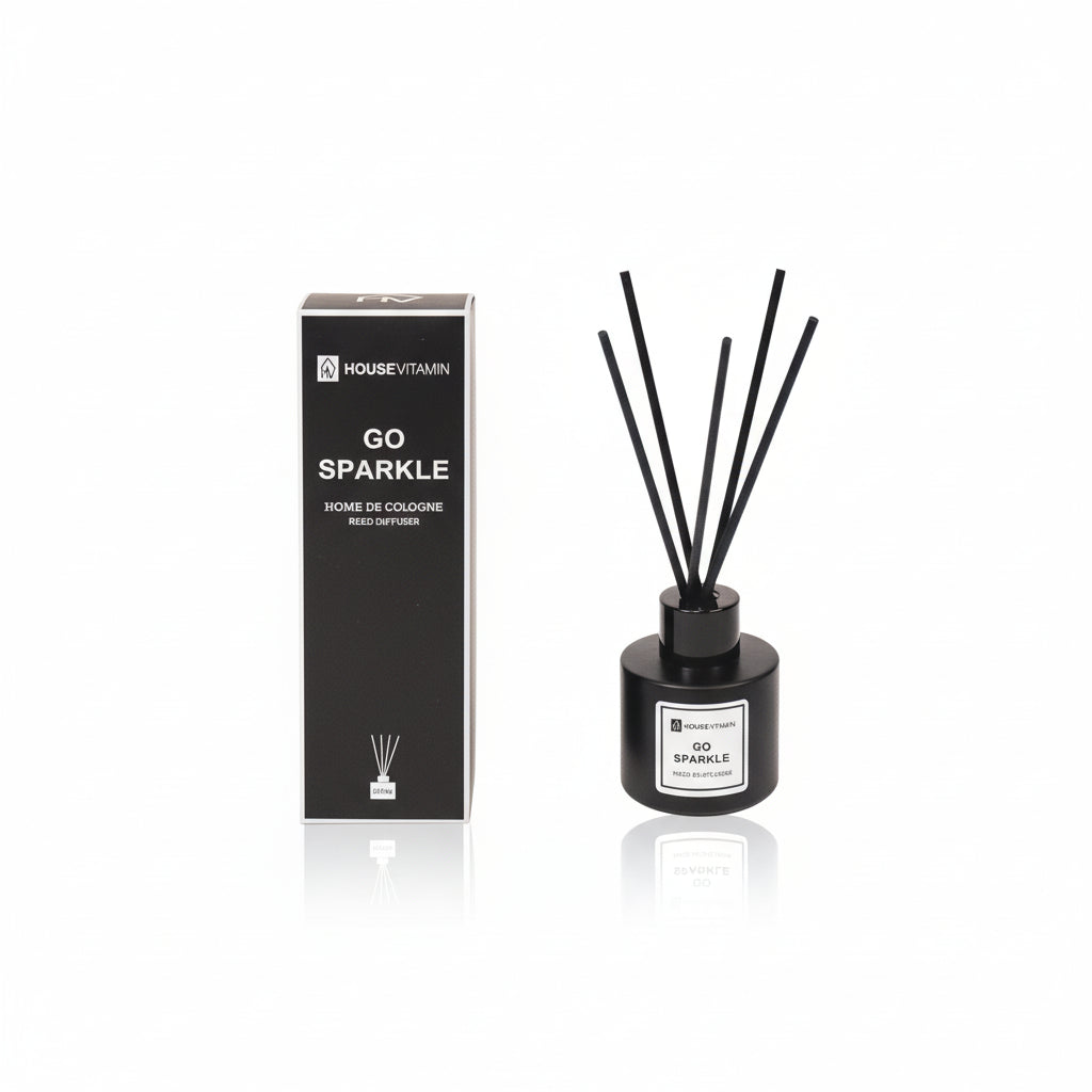 HOUSEVITAMIN REED DIFFUSER GO SPARKLE GLAS 30ML