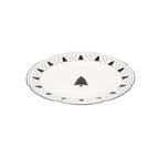 HOUSEVITAMIN BORD XMAS TREE NEW BONE CHINA 19,5 × 19,5 CM