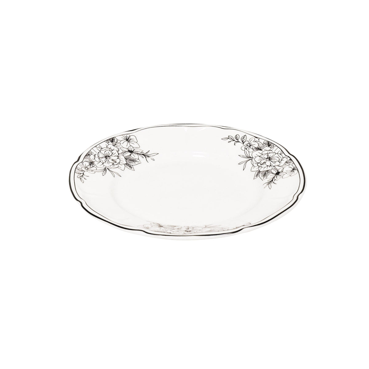 HOUSEVITAMIN BORD LES FLEURS NEW BONE CHINA 15 CM