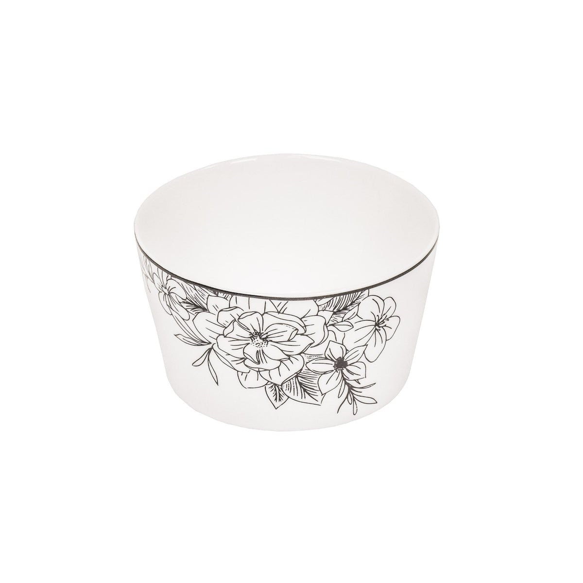 HOUSEVITAMIN KOM LES FLEURS NEW BONE CHINA 9 X 9 X 5 CM