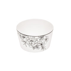 HOUSEVITAMIN KOM LES FLEURS NEW BONE CHINA 9 X 9 X 5 CM