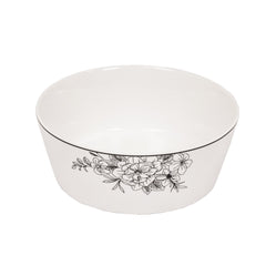 HOUSEVITAMIN KOM LES FLEURS NEW BONE CHINA 17,5 CM