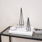 HOUSEVITAMIN DECORATIEVE KERSTBOOM METAAL/GLAS ZWART 20 CM
