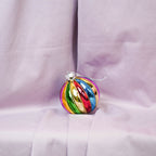 HOUSEVITAMIN KERSTBAL GLAS MULTICOLOR 8 CM