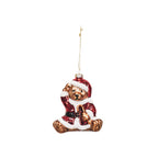 HOUSEVITAMIN KERSTHANGER SANTA BEAR GLAS 10,5 CM