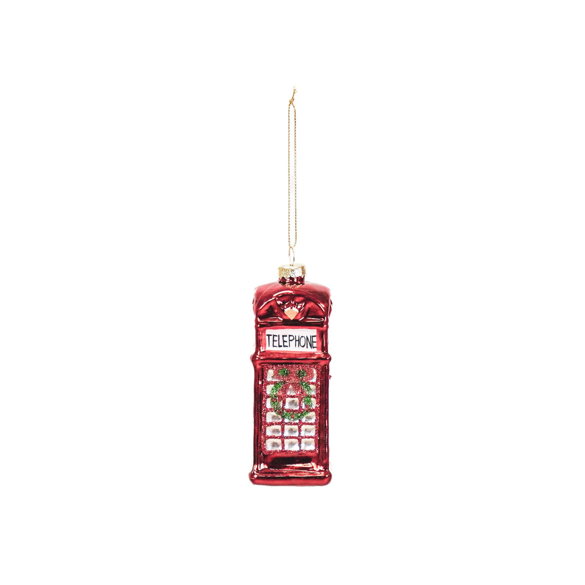 HOUSEVITAMIN KERSTHANGER JUBILEE KIOSK GLAS 12 CM