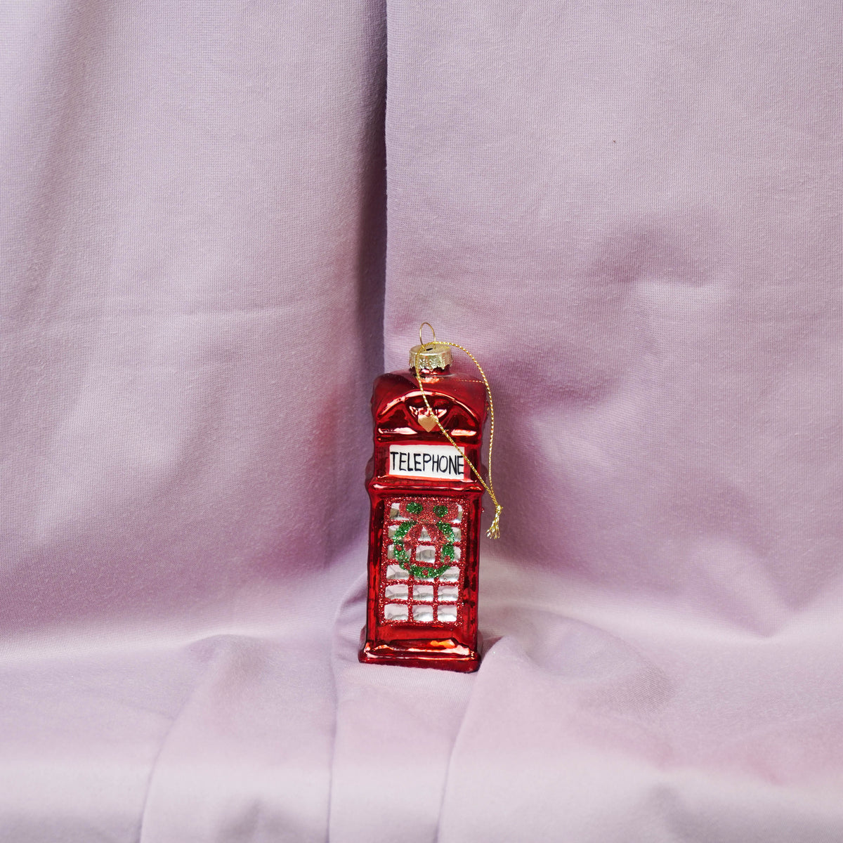 HOUSEVITAMIN KERSTHANGER JUBILEE KIOSK GLAS 12 CM