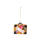 HOUSEVITAMIN KERSTHANGER KOFFER GLAS GOUD 8,5 CM