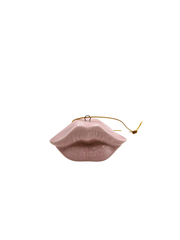 HOUSEVITAMIN KERSTHANGER LIPPEN KERAMIEK LICHTROZE 6,5 CM
