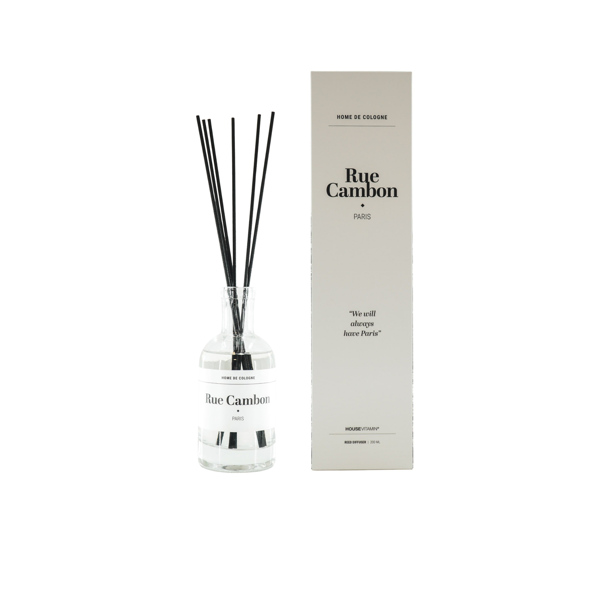 HOUSEVITAMIN REED DIFFUSER RUE CAMBON PARIS 500ML