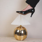 HOUSEVITAMIN TAFELLAMP DISCOBAL GLAS GOUD 20 CM