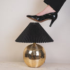 HOUSEVITAMIN TAFELLAMP DISCOBAL GLAS GOUD 20 CM