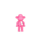 HOUSEVITAMIN BEELD THE LEGEND AAP POLYRESIN ROZE 35 CM