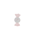 HOUSEVITAMIN KERSTHANGER CANDY ROND FOAM ROZE/GLITTER 28 CM