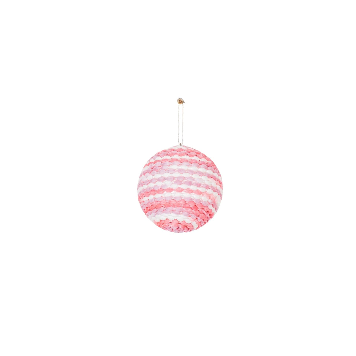 HOUSEVITAMIN SET VAN 3 KERSTBALLEN FOAM NEONROZE 10 CM