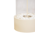 HOUSEVITAMIN TISCHBFEUERSTELLE RUND SAND 21X21X28CM