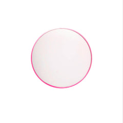 HOUSEVITAMIN RONDE WANDSPIEGEL METAAL ROZE Ø60 CM