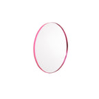 HOUSEVITAMIN RONDE WANDSPIEGEL METAAL ROZE Ø60 CM